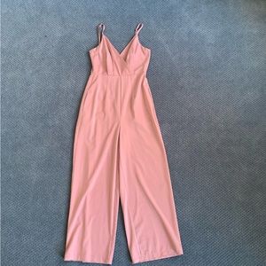 Lulus pink jumpsuit size XS